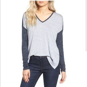 Madewell anthem long-sleeve v-neck tee